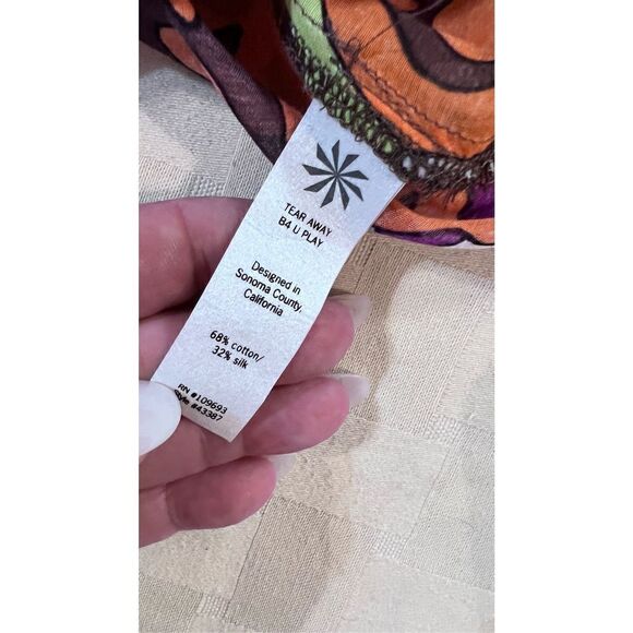 ATHLETA TEAR AWAY B4 U PLAY COVER UP BLOUSE DRESS SZ XS - Picture 11 of 11